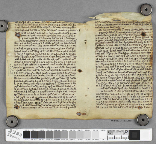 Fragment ms 533a