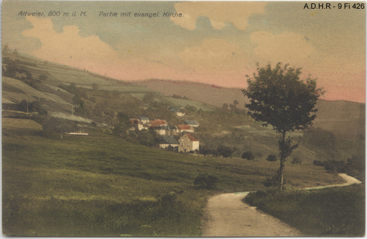 Aubure : église protestante