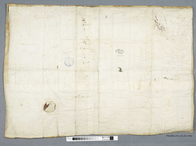 Diplôme de Louis le Pieux et de Lothaire pour Munster