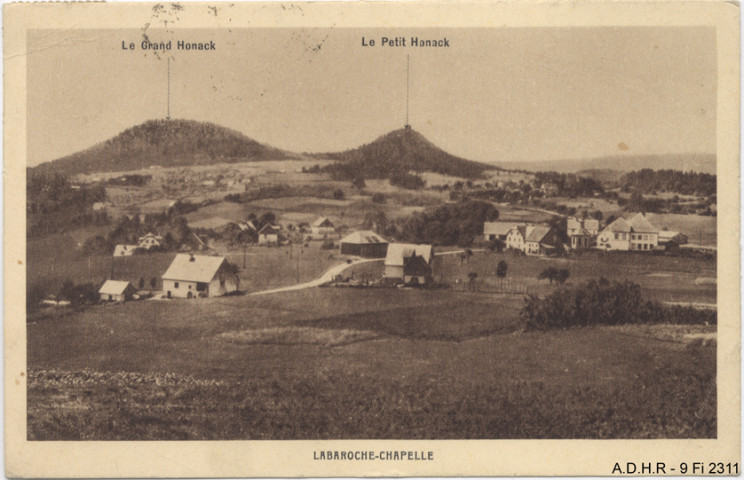 Labaroche-Chapelle, vue générale