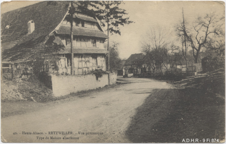 Retzwiller : maison alsacienne