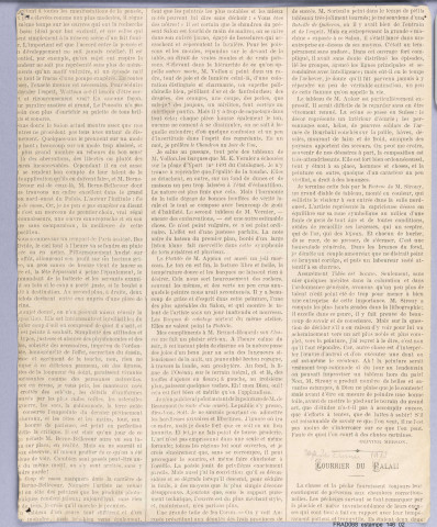 Une grand'garde (1870). Environs de Paris. Gravure publiée dans une revue