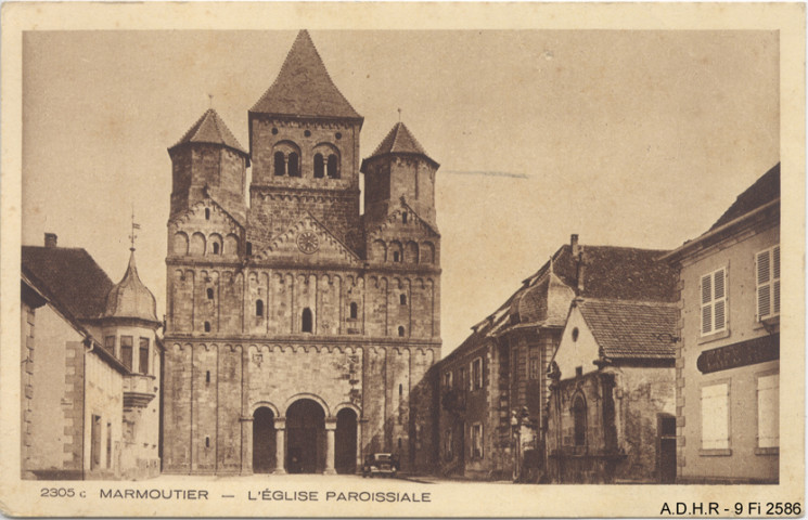 Marmoutier, l'église paroissiale