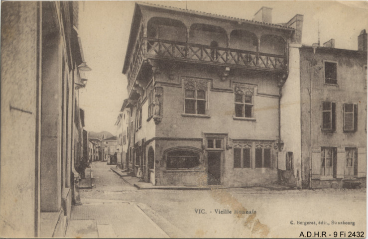 Vic, vieille monnaie