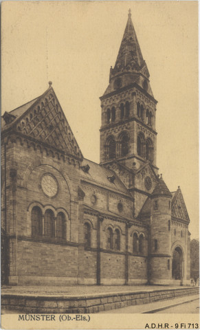 Munster : église protestante
