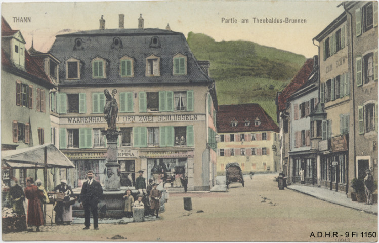 Thann : fontaine Saint-Thiébault
