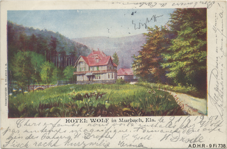 Murbach : hôtel Wolf