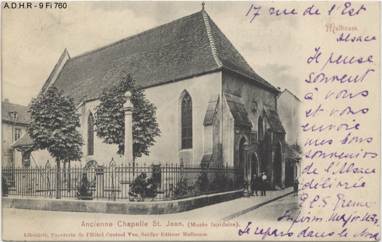 Mulhouse : ancienne chapelle Saint-Jean