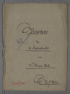 Répertoire chronologique Me Marie Antoine Eugène Welte