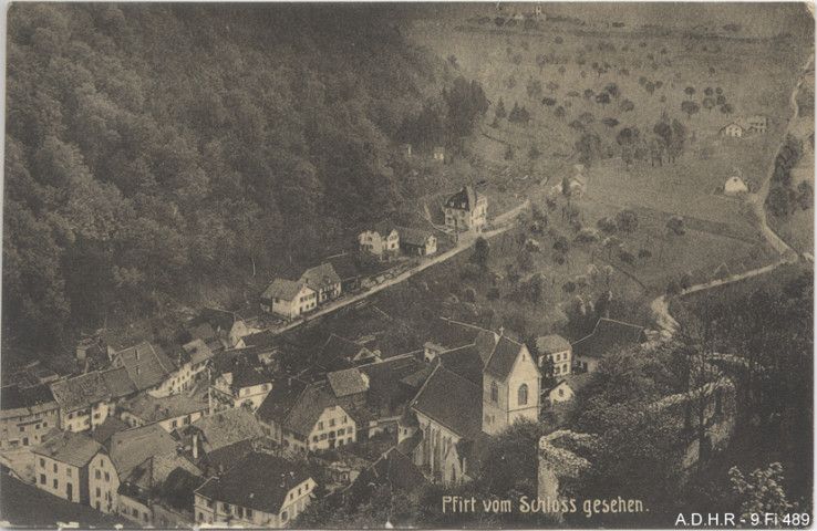 Ferrette : vue générale