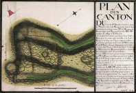 Plan d'un ban du canton de Saint-Nicolas