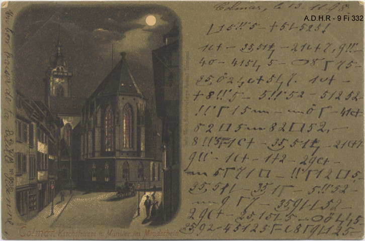 Colmar : rue de l'Eglise