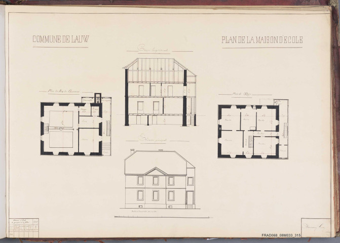 Lauw - école des garçons et filles