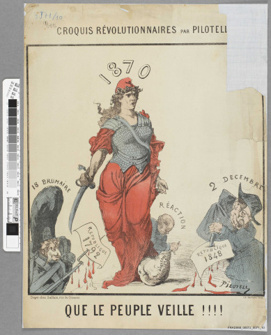 Caricatures sur la guerre de 1870 et la Commune