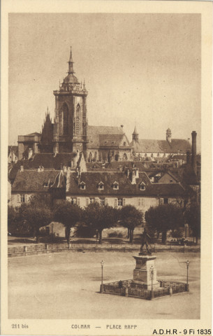 Colmar, place Rapp