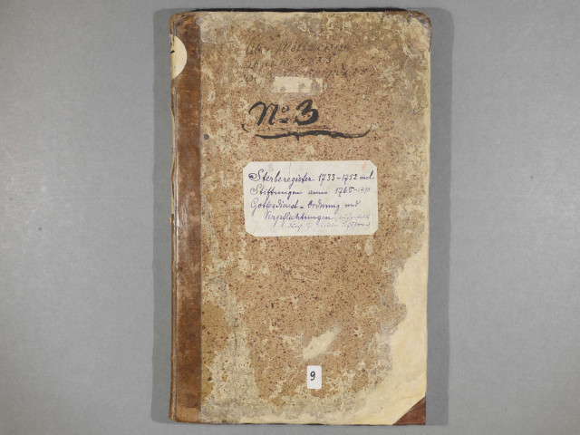 Guémar - Paroisse catholique Saint-Léger - Registre de sépultures et notes