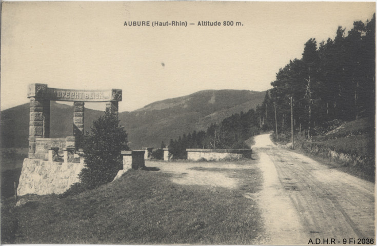 Aubure, sanatorium "Les pins