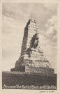 Grand Ballon : monument "aux Diables bleus"