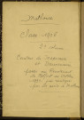 Bureau de recrutement de Mulhouse : table alphabétique et registre des hommes des cantons de Dannemarie et Masevaux (en 1 volume)