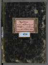 Répertoire chronologique Me Schlumberger, 8 juin 1845 - 19 mars 1846 Répertoire chronologique Me Salathe, 22 mars 1846 - 13 février 1849