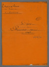 Doubles et copies de répertoire chronologique Me Charles Alexandre Lurdier, 1862
Doubles et copies de répertoire chronologique Me Joseph Perret, décembre 1862