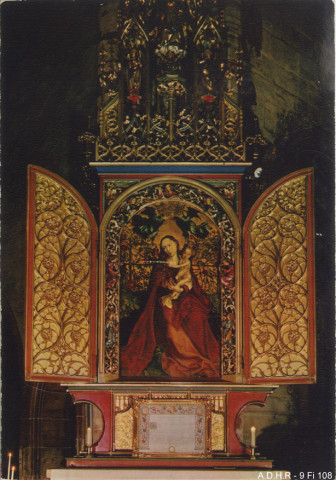 Colmar : la Vierge au buisson de roses de Martin Schongauer