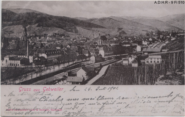 Guebwiller : vue générale