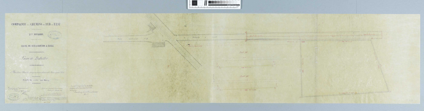 Gares autres que celle de Mulhouse (plans)