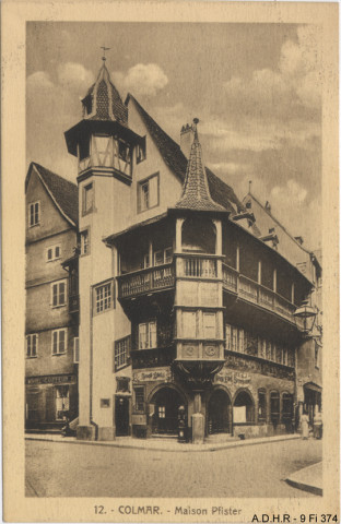 Colmar : maison Pfister