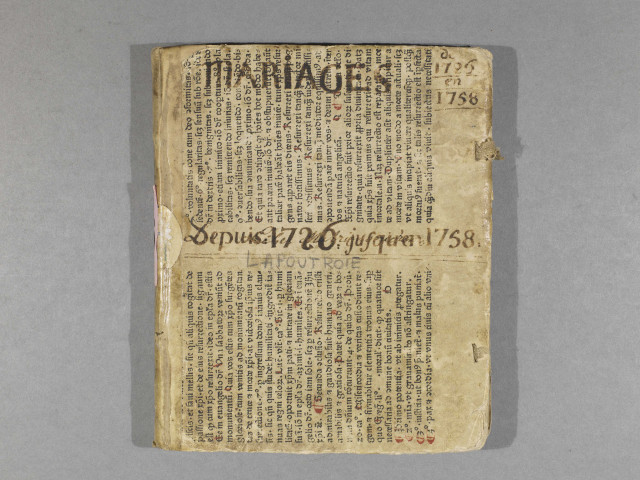 Lapoutroie - Paroisse catholique Sainte-Odile - Registre de mariages