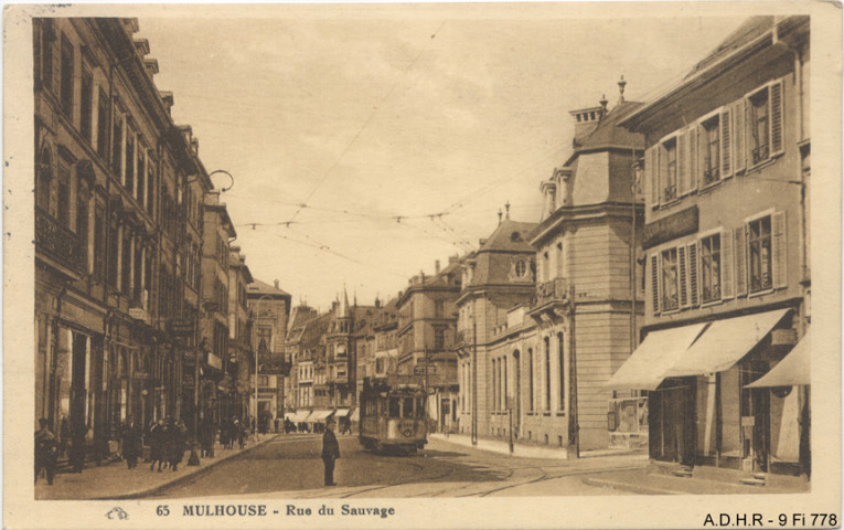 Mulhouse : rue du Sauvage