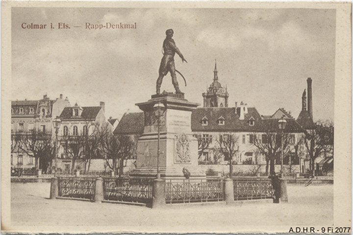 Colmar, monument Rapp