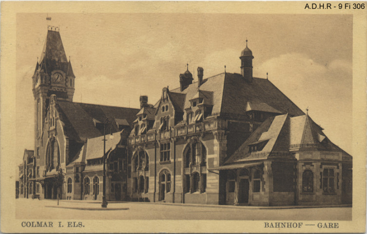 Colmar, la gare