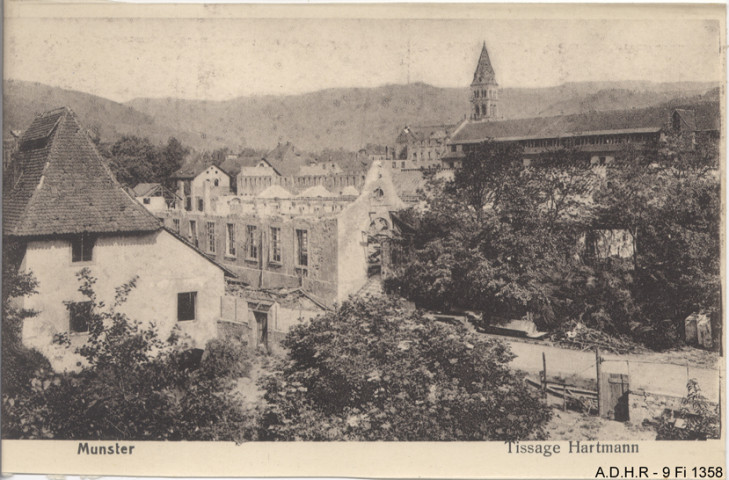 Munster : tissage Hartmann