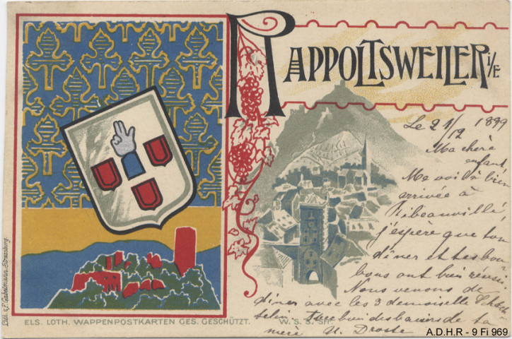 Ribeauvillé : armoiries