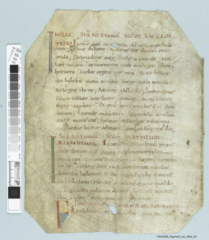 Fragment ms 062a