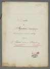 Double et copie de répertoire chronologique Me Jean Bernard Ferdinand Ingold