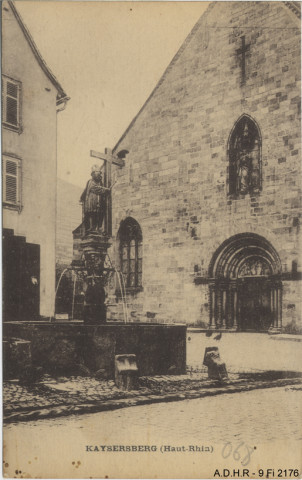 Kaysersberg, fontaine