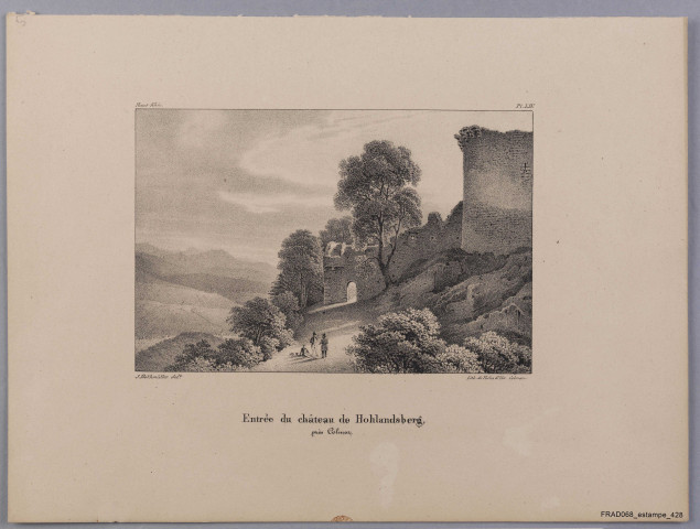 Entrée du château du Hohlandsberg