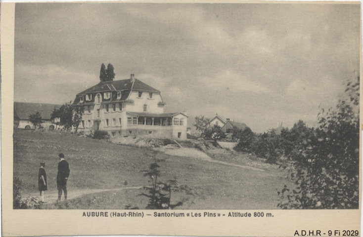 Aubure, sanatorium "Les pins