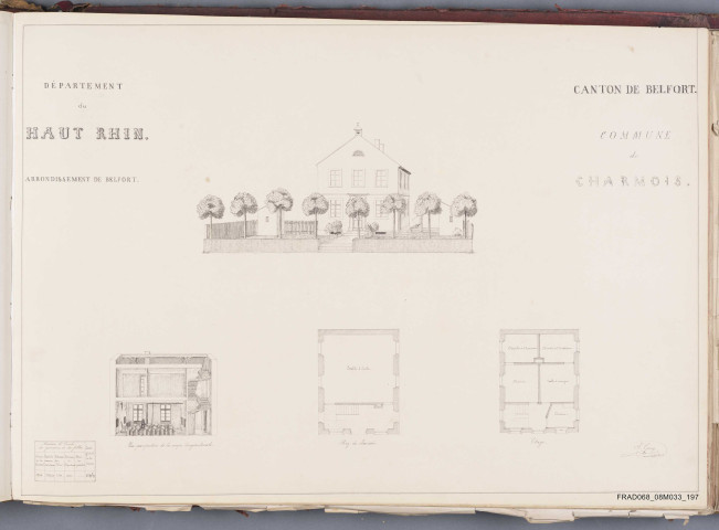 Charmois - école des garçons et filles
