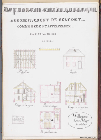 Staffelfelden - école des garçons et filles