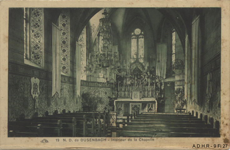 Dusenbach : intérieur de l'église