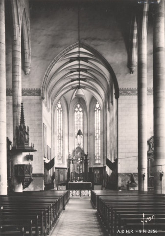 Colmar : Eglise des Dominicains : la Nef