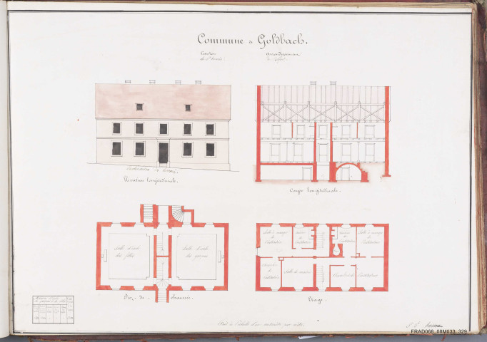 Goldbach - école des garçons et filles