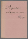 Doubles et copies de répertoire chronologique Me Charles Alexandre Lurdier