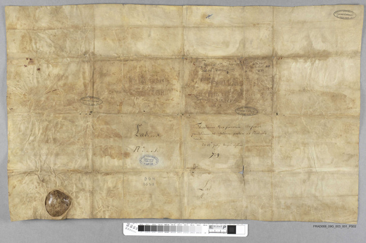 Diplôme de Thierry IV pour Murbach