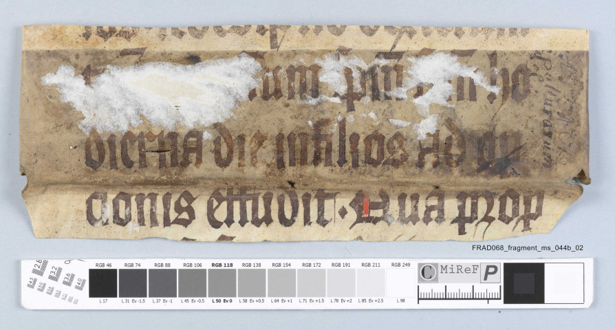 Fragment ms 044b