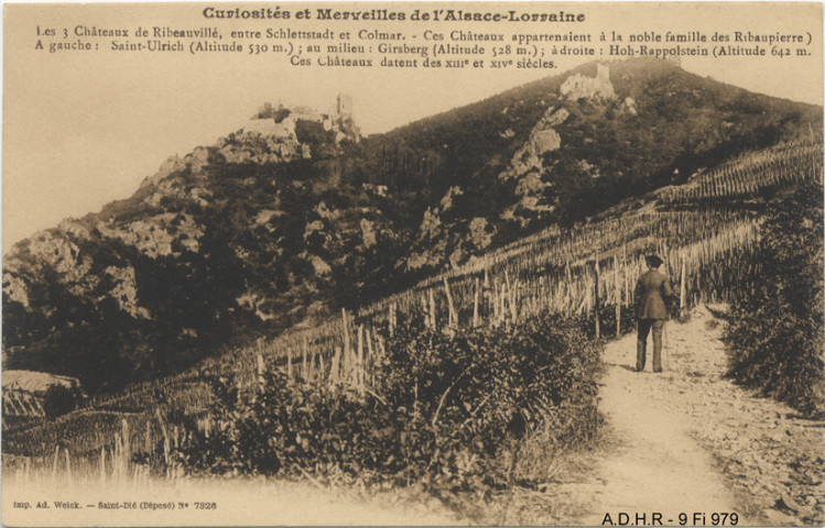 Ribeauvillé : les 3 châteaux
