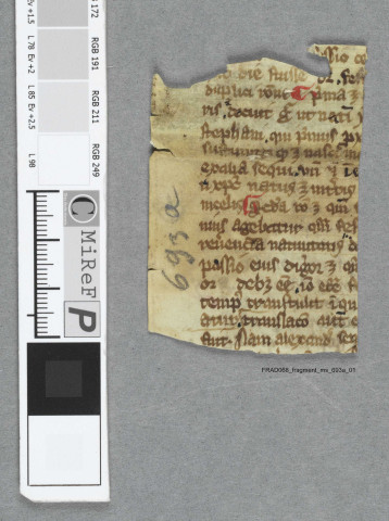 Fragment ms 693a